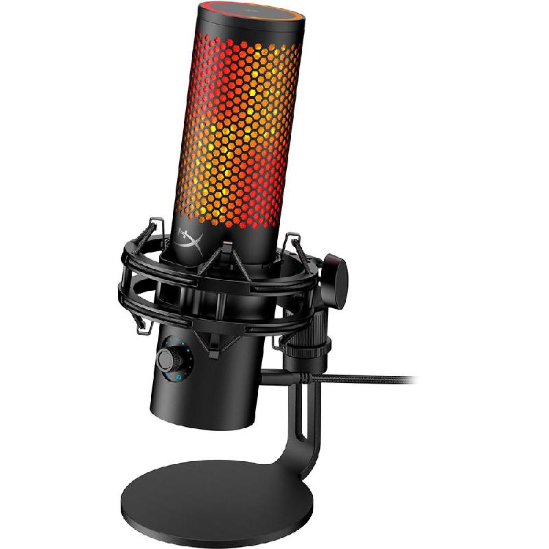 HyperX QuadCast 2 S, Dynamic Microphones, Black