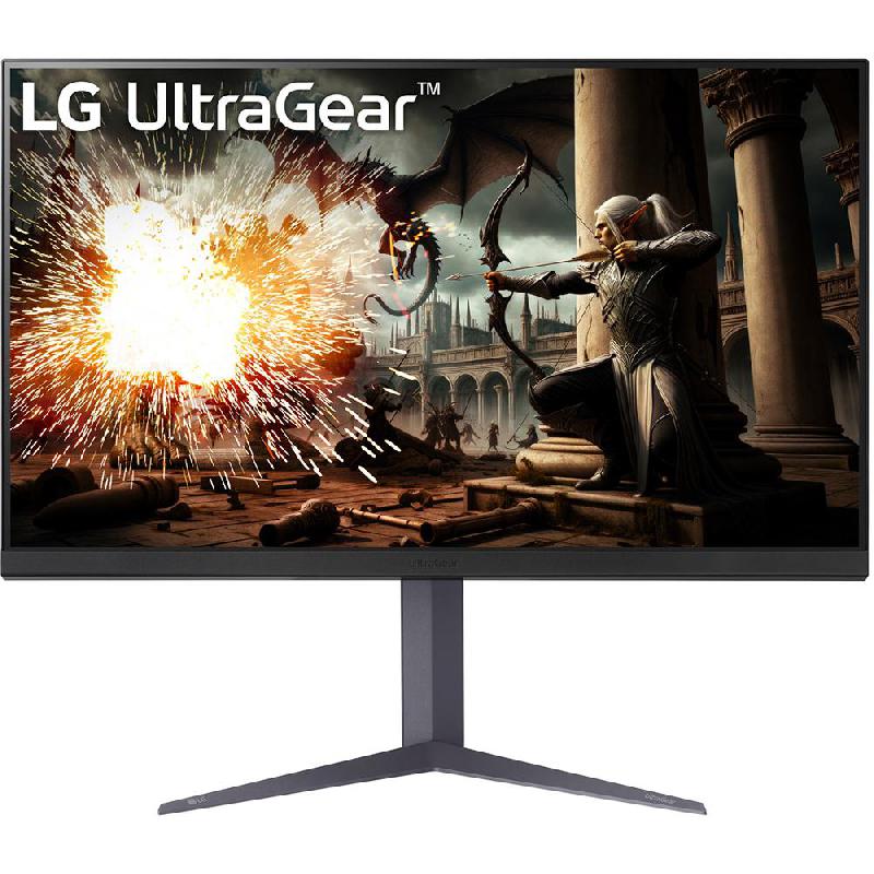 LG UltraGear 31.5" Gaming Monitor, LED, QHD (Quad HD), 180 Hz, 1ms (GtG), Black