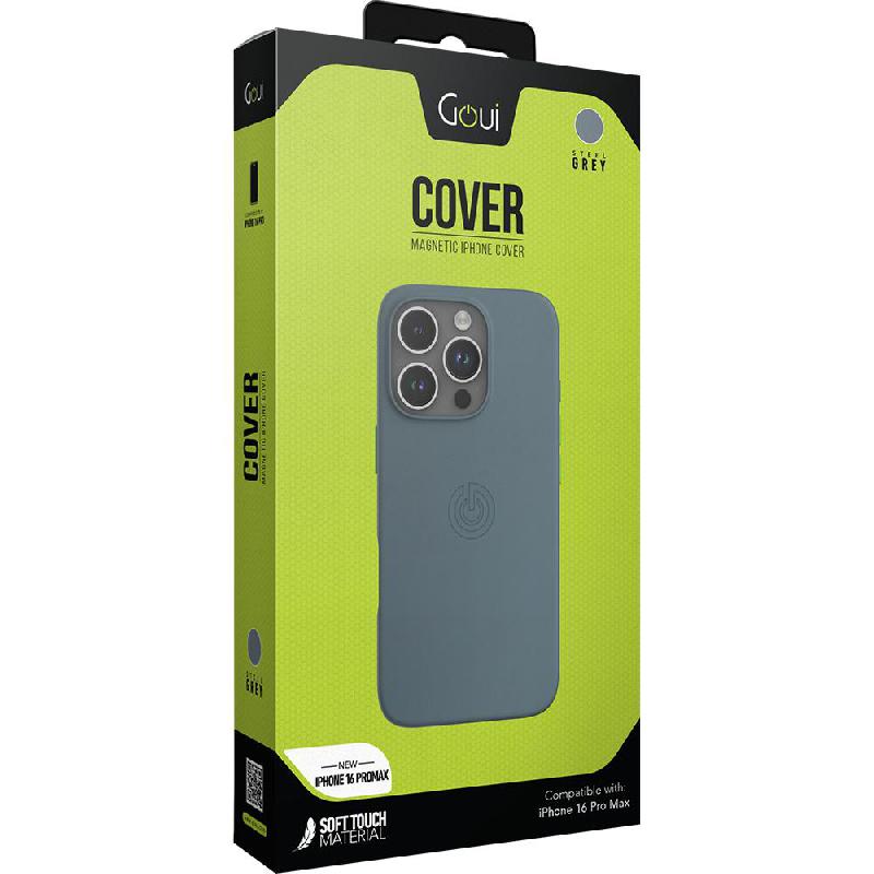 Goui COVER Back Cover Mobile Case, for iPhone 16 Pro Max, Steel Grey — 2