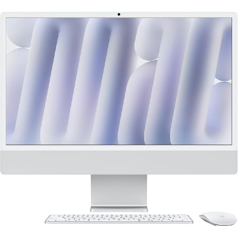 Apple iMac Desktop Computer, Apple Intelligence, 24", M4, 24 GB RAM, 512 GB SSD,