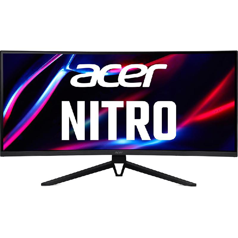 Acer Nitro ED343CURV3 34" Gaming Monitor, LED, LED, 180 Hz, 0.5ms (GtG), Built-in Dual Speaker (2 X 3W), Black