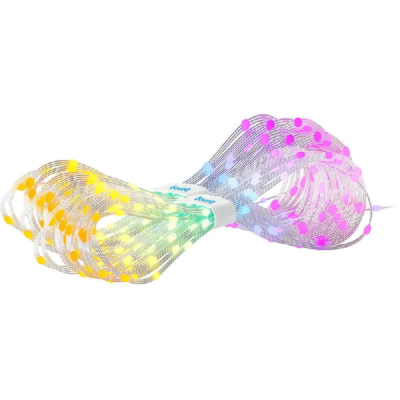 Govee Curtain Lights 520 LEDs, Wi-Fi/Bluetooth, White