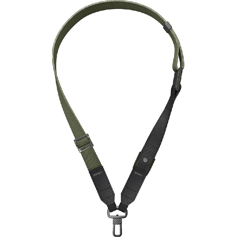 Uniq Vista Duo 2-in-1 Lanyard and Hand Strap Phone Lanyard, for Selected Smartphone, Forest/Black