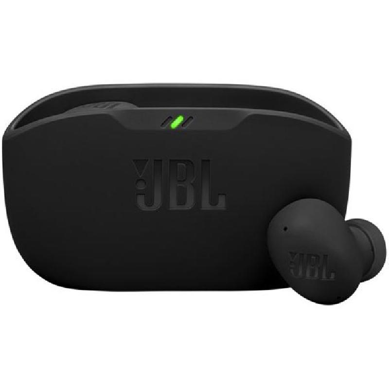 JBL Wave Buds 2 Earbuds, Active Noise Cancelling, Bluetooth, USB-C (Charging), Built-in Microphone, Black