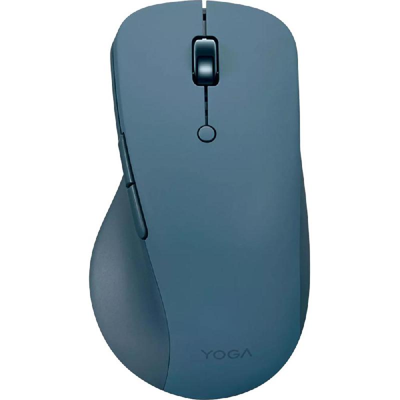 Lenovo Yoga Pro Mouse, Bluetooth, Optical, 3-level Adjustable DPI (2400, 1600, 800), Tidal Teal