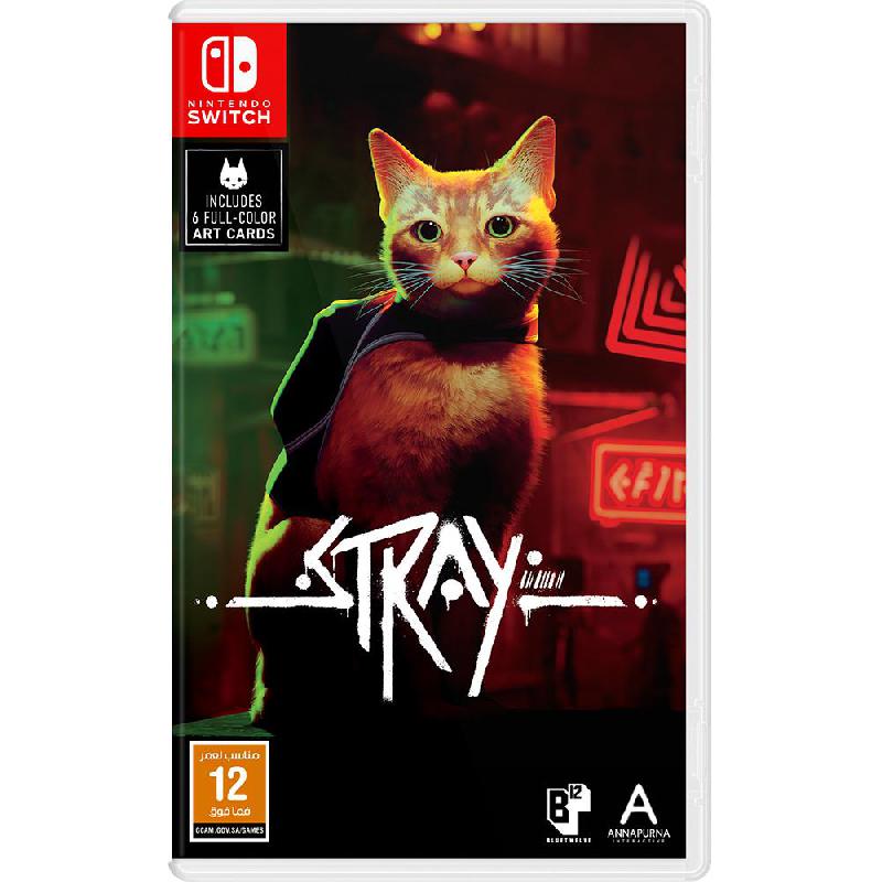 Stray, Switch/Switch Lite (Games), Action & Adventure, Game Card