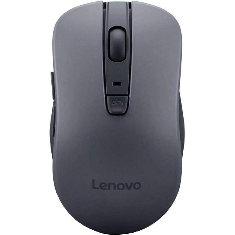 Lenovo WL310 Mouse, Bluetooth 5.0, Optical, 3-level Adjustable DPI (1600, 1200, 800), Grey