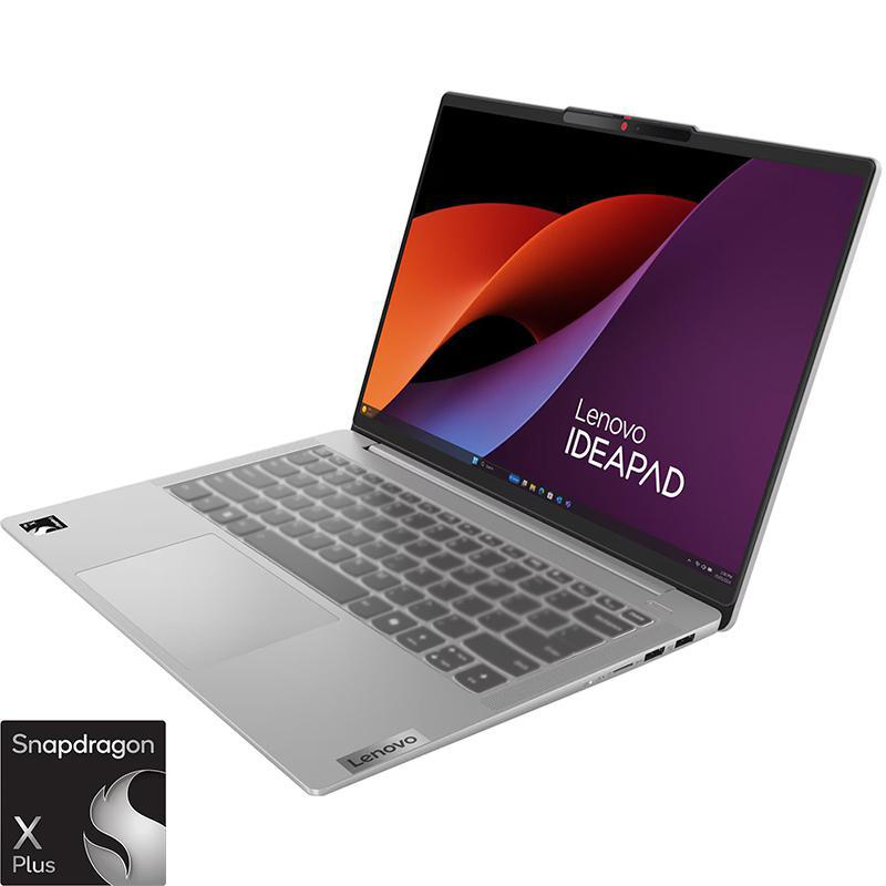 Lenovo IdeaPad Slim 5 Laptop, AI with CoPilot+, 14", Snapdragon X Plus, 16 GB RAM, 1 TB PCIe NVMe M.2 SSD, Windows 11 Home, Qualcomm Adreno