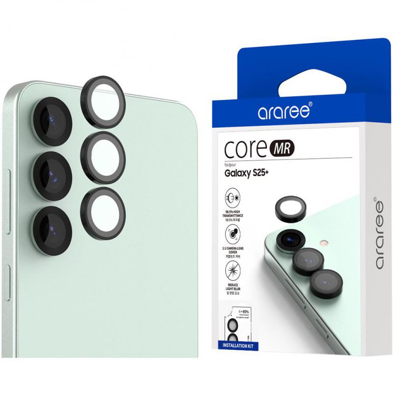 Araree Core MR Smartphone Screen Protector, Aluminum Metal Frame, for Samsung Galaxy S25+