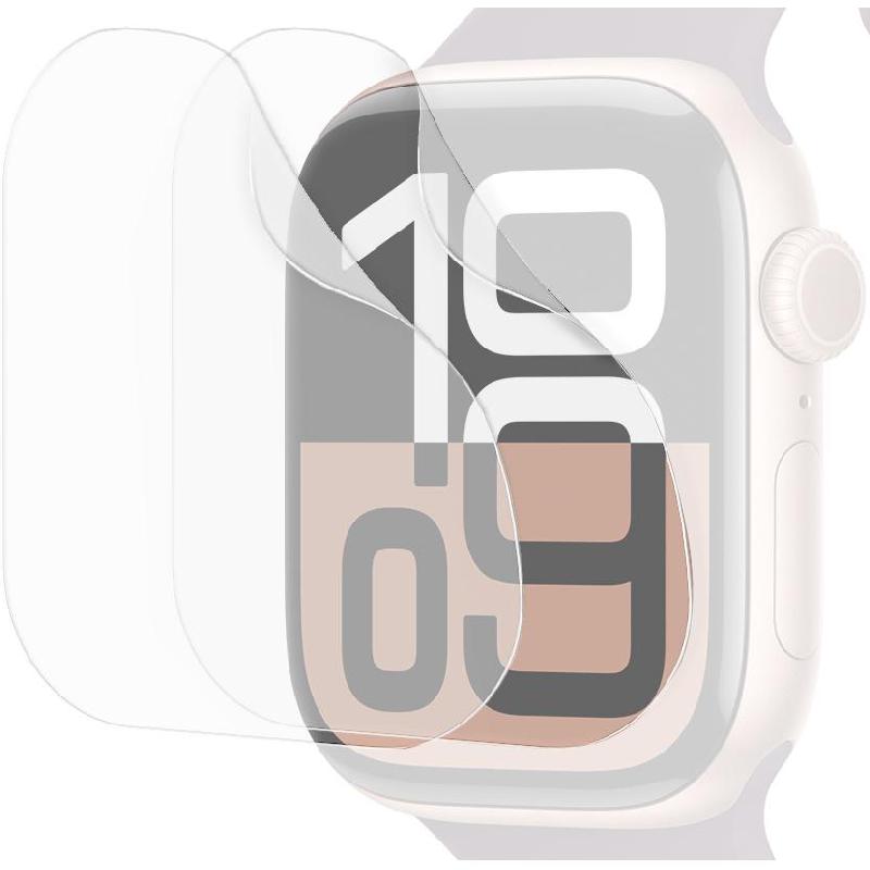 Araree Pure Clear Smartwatch Screen Protector, for Apple Watch Series 11 42/Watch Series 10 42, Film, 2 Pack