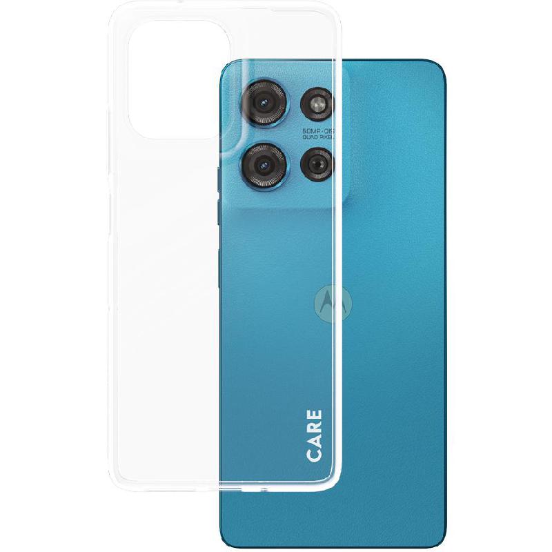 PanzerGlass X-ray Soft Back Cover Mobile Case, for Motorola moto g75 5G, Clear