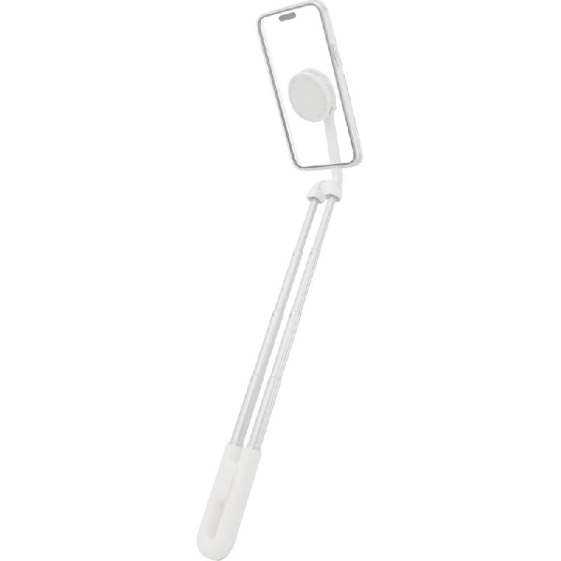 Baseus Techshot Dual-Support Phone Selfie Stick Smartphone Camera Accessory, Universal, for Most Devices, White