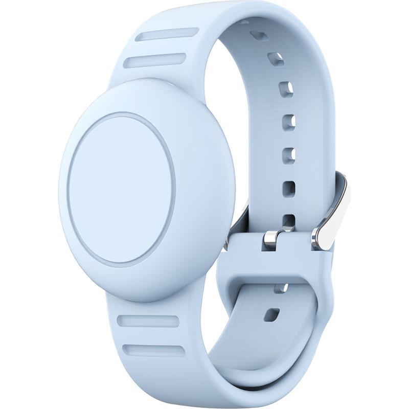 Kadasic AirTag Wristband Holder Item Locator Accessory, for Apple AirTag, Sky Blue