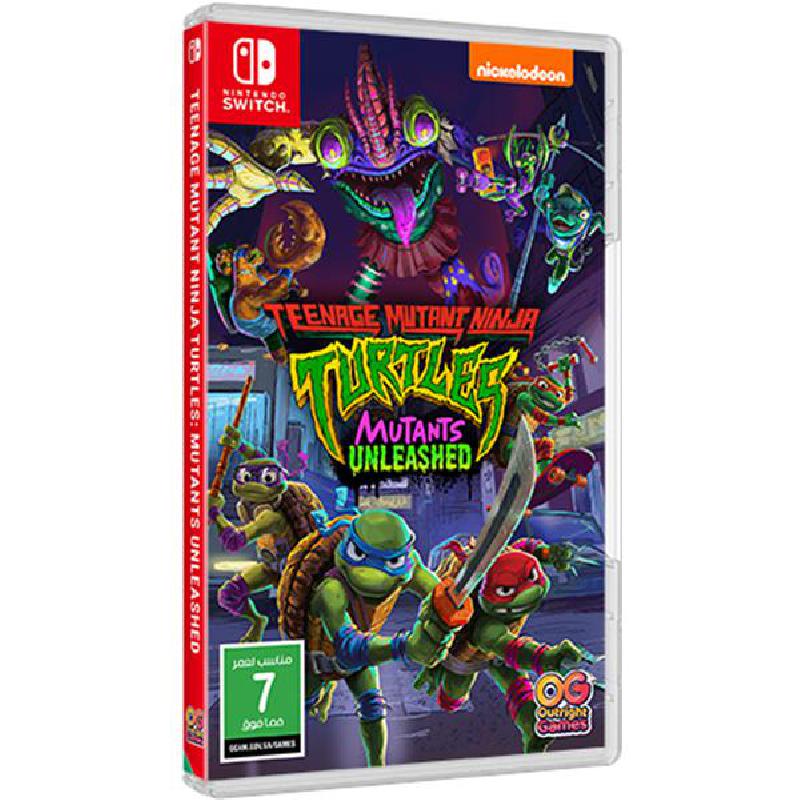 Teenage Mutant Ninja Turtles: Mutants Unleashed, Switch/Switch Lite (Games), Action & Adventure, Game Card