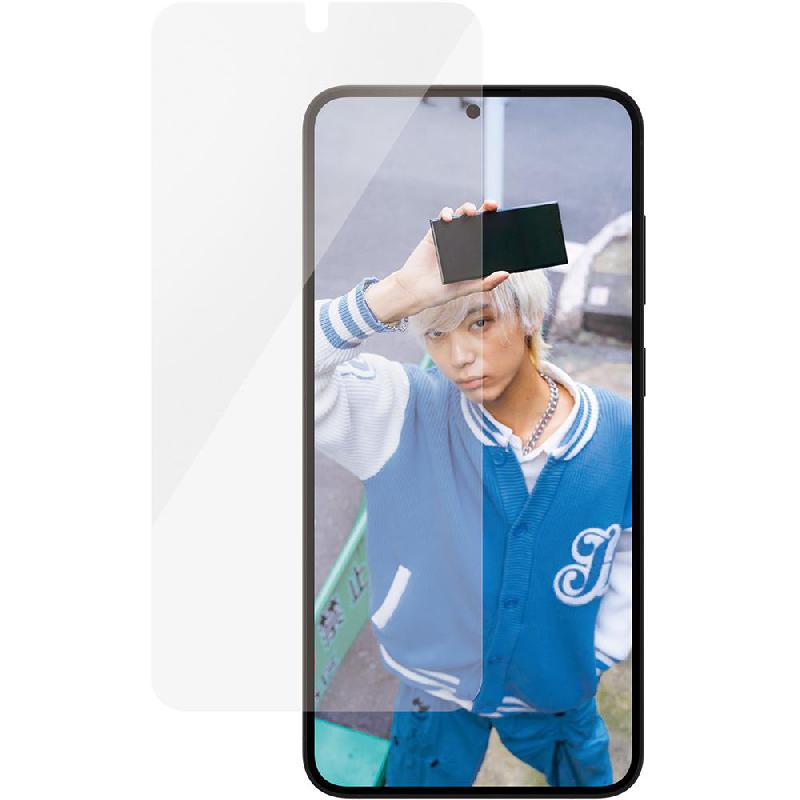 PanzerGlass Ceramic Ultra-Wide Fit Smartphone Screen Protector, Tempered Glass, Clear, for Samsung Galaxy S25+