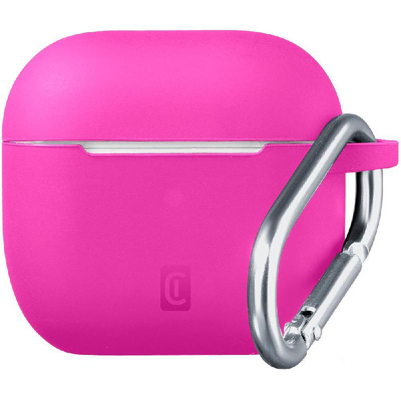 Cellularline Bounce Earbuds Case, for Apple AirPods 4, Pink