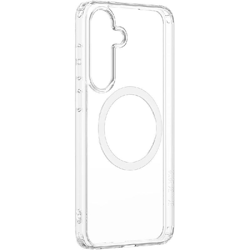 Amazing Thing MINIMAL MAG Back Cover Mobile Case with MagSafe, for Samsung Galaxy S25, Clear