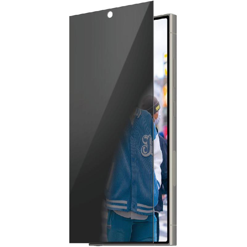 PanzerGlass Ultra-Wide Fit Smartphone Screen Protector, Tempered Glass, Privacy, for Samsung Galaxy S25 Ultra