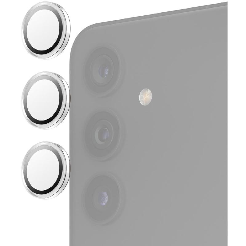 PanzerGlass Hoops Camera Lens Protector (Individual Ring) Smartphone Camera Accessory, for Samsung Galaxy S25+, Clear