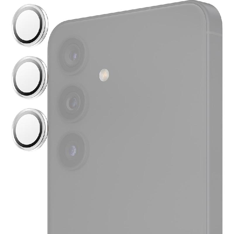 PanzerGlass Hoops Camera Lens Protector (Individual Ring) Smartphone Camera Accessory, for Samsung Galaxy S25, Clear