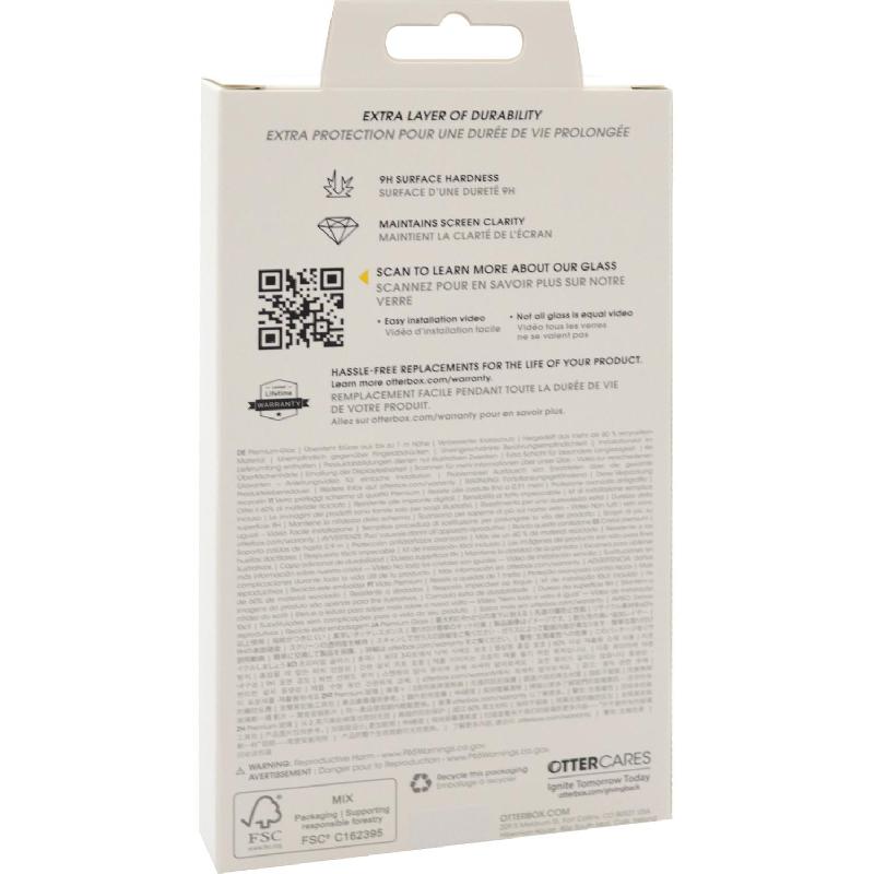 OtterBox Premium Glass Smartphone Screen Protector, Tempered Glass, Clear, for Samsung Galaxy S25 — 3