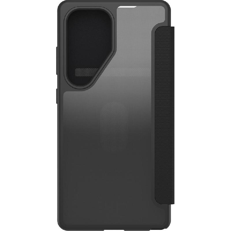 OtterBox React Folio Flip Cover Mobile Case, for Samsung Galaxy S25 Ultra, Black Crystal