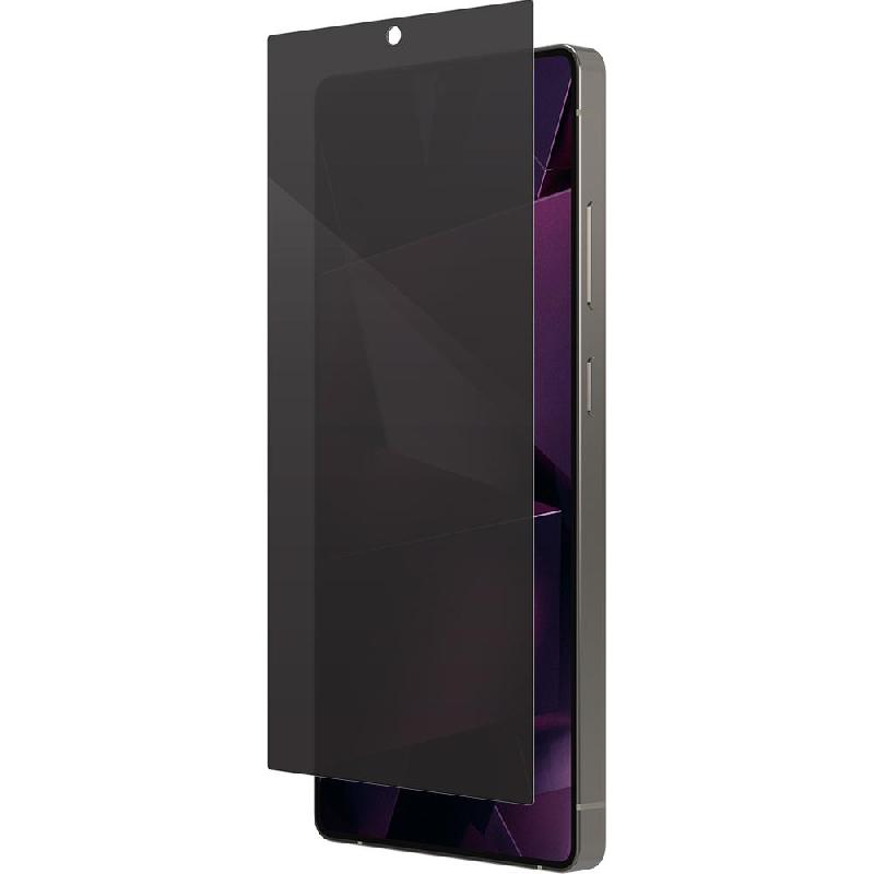 Zagg Invisible Shield Fusion Privacy Anti-Glare Smartphone Screen Protector, for Samsung Galaxy S25 Ultra, Tempered Glass, Privacy, Matte Finish