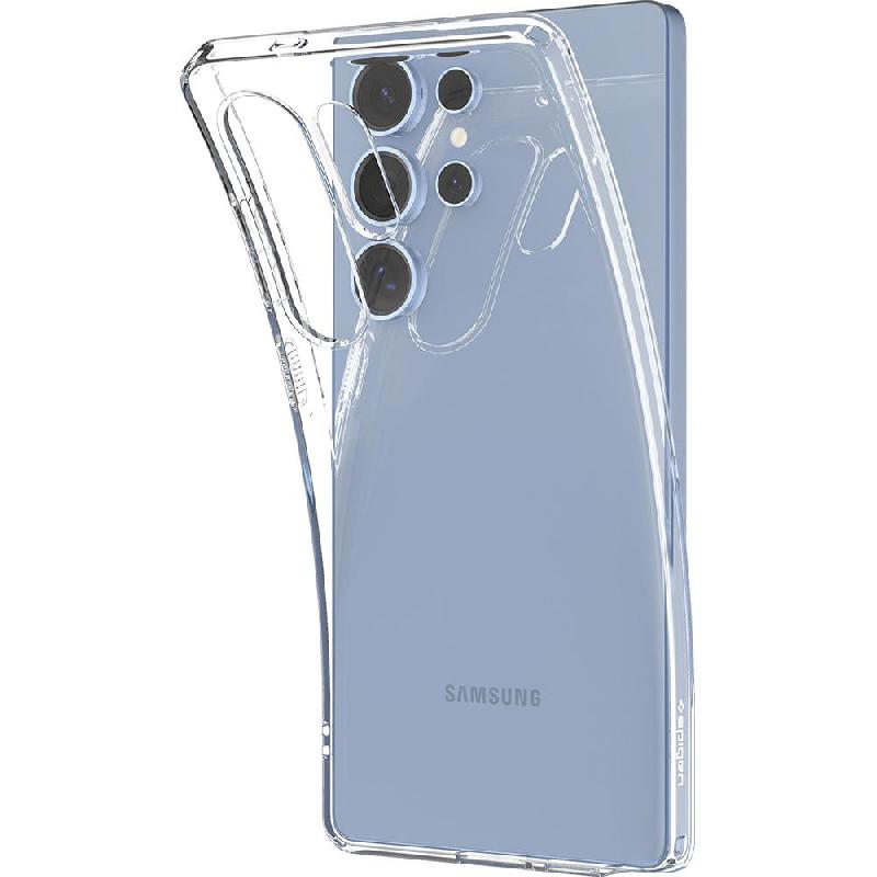 Spigen Liquid Crystal Back Cover Mobile Case, for Samsung Galaxy S25 Ultra, Crystal Clear