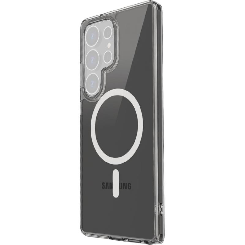 Techpick Back Cover Mobile Case, for Samsung Galaxy S25 Ultra, Clear