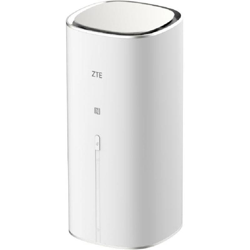 ZTE G5 Ultra 5G CPE Router, up to 7140 Mbps (5 GHz: up to 5764 Mbps/2.4 GHz: up to 1376 Mbps), up to 250+ Devices, Dual Band (2.4 GHz/5 GHz), Wi-Fi 7 (802.11a/b/g/n/ac/ax/be)