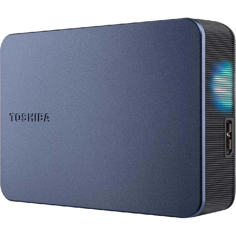 Toshiba Canvio Gaming Portable Hard Disk Drive, 4 TB, Black — 4