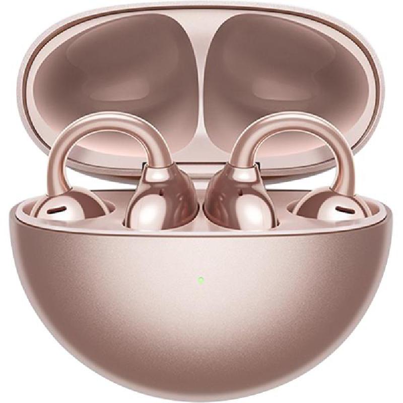 Huawei FreeClip Earbuds, Bluetooth, USB (Charging), Built-in Microphone, Rose Gold