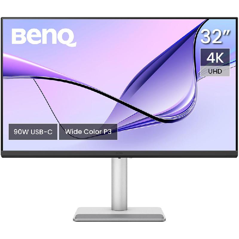 BenQ MA320U 31.5" Monitor, 4K UHD (Ultra HD), 60 Hz, 5ms (GtG), Built-in Dual Speaker (2 X 3W), Black/Silver