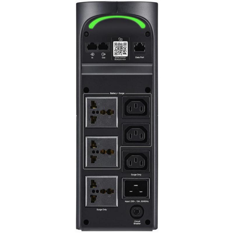 APC Back-UPS Pro UPS, 6 Outlet(4X Schuko/2X IEC 60320 C13 Outlet/3 Port (2X USB-A/USB-C), — 4