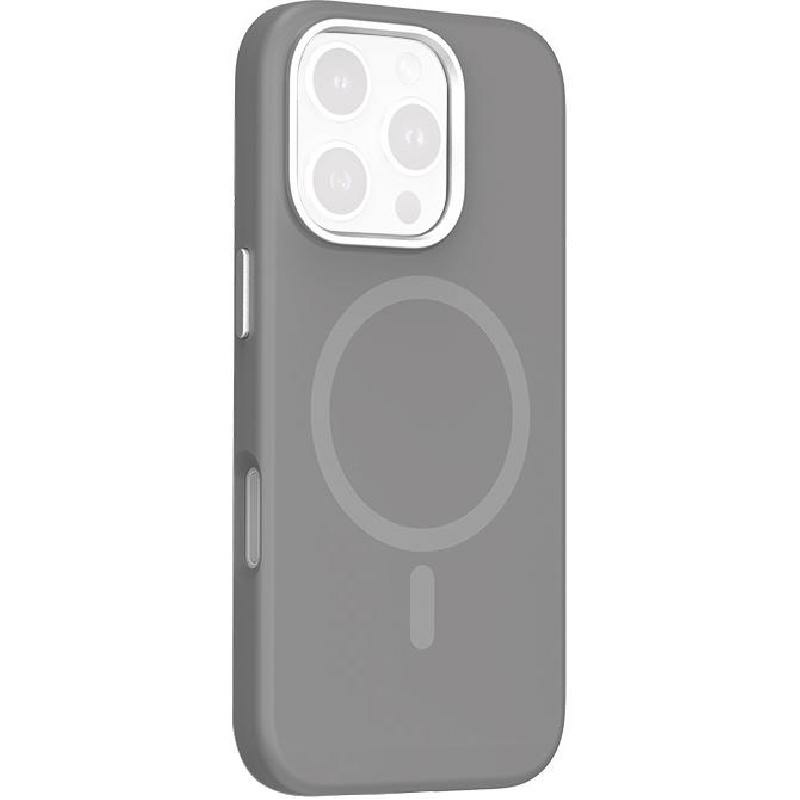Xonda Pure Back Cover Mobile Case with MagSafe, for iPhone 16 Pro Max, Grey
