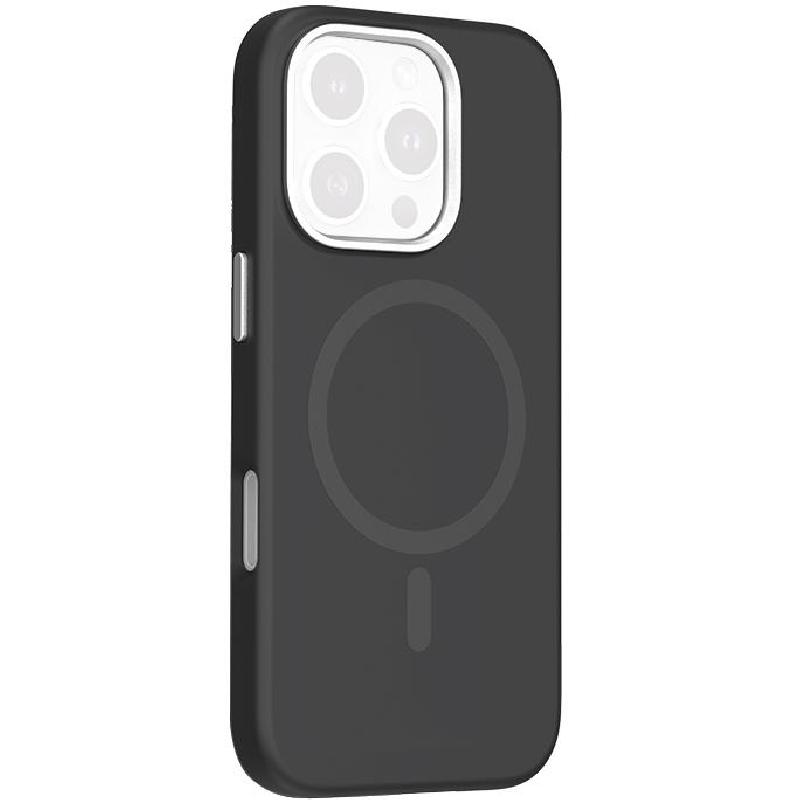 Xonda Pure Back Cover Mobile Case with MagSafe, for iPhone 16 Pro Max, Black