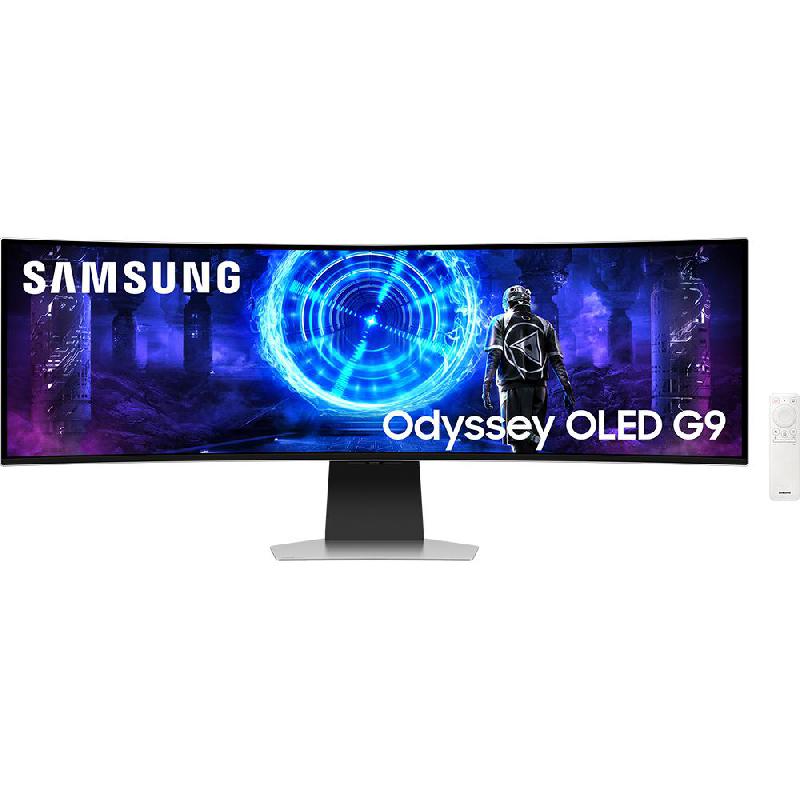 Samsung Odyssey 49" Gaming Monitor, LED, LED, 240 Hz, 0.03ms (GtG), Built-in Dual Speaker (2 X 5W), Silver