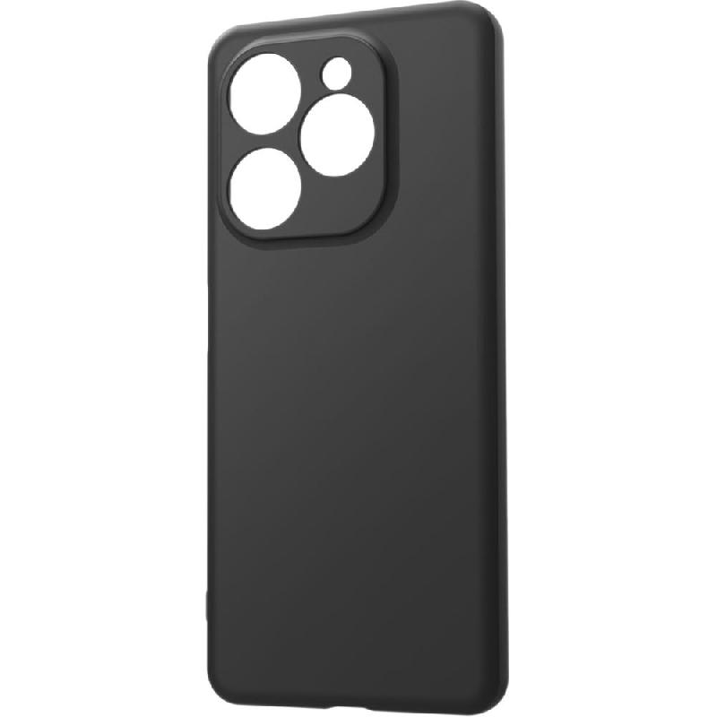 A-Fit Back Cover Mobile Case, for Tecno Spark 20 Pro 5G, Black