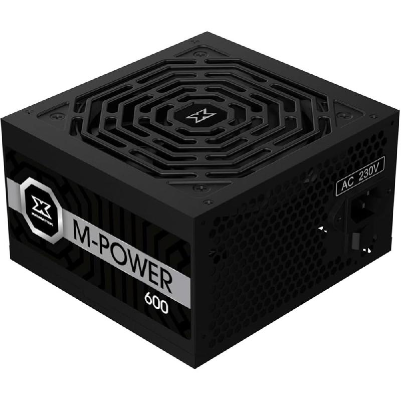 XIGMATEK M-Power Power Supply, 600 watts, Non-modular, ATX