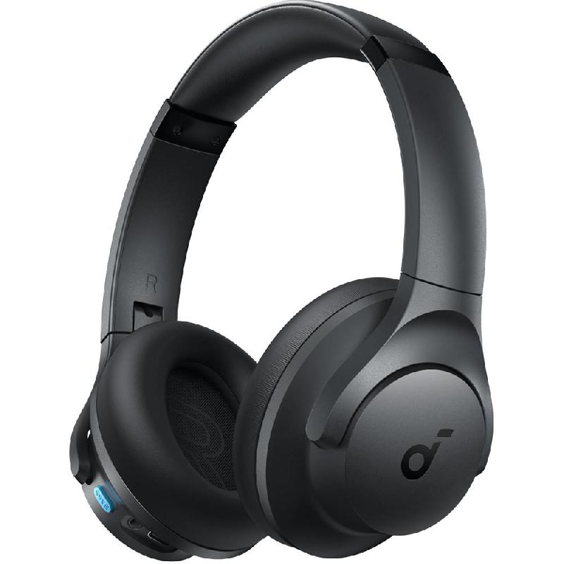 Anker Soundcore Q11i Over-Ear Headphones, Bluetooth, USB (Charging), Built-in Microphone, Grey