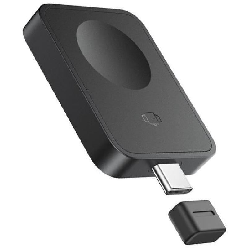 Baseus MagPro Magnetic Wireless Charger for Apple Watch, Fast Battery Charging, 2.5 Watts, Cosmic Black