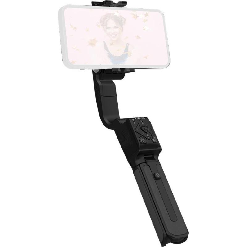 Hohem iSteady Q Multi-purpose Selfie Stick and Tripod Gimbal Stabilizer, for Selected Smartphone, Black