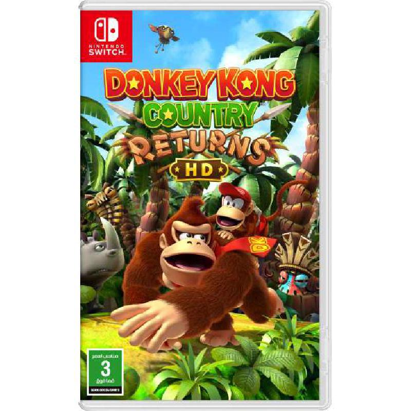 Donkey Kong Country Returns HD, Switch/Switch Lite (Games), Action & Adventure, Game Card