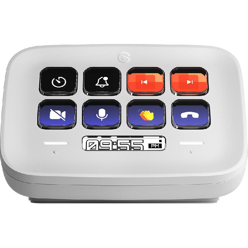 ELGATO Stream Deck Neo LCD Keys, for Gaming Laptop/Gaming Desktop Computer/Gaming CPU, White