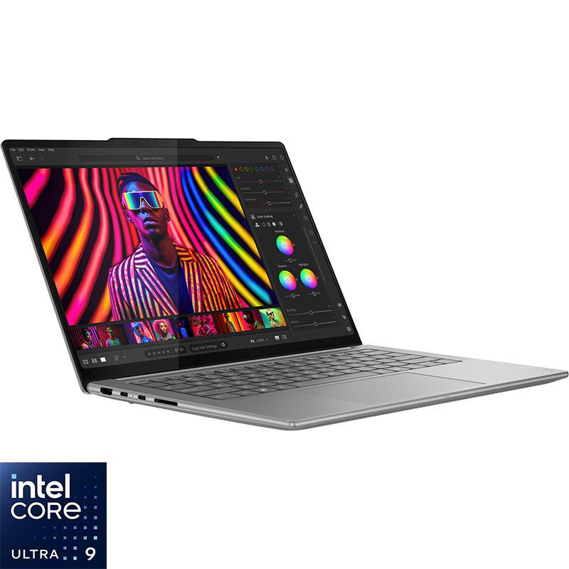 Lenovo Yoga Pro 7 Aura Edition Laptop, AI, 14.5", Intel Core Ultra 9, 32 GB RAM, 1 TB SSD, Windows 11, Intel Arc Graphics