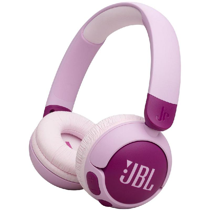 JBL Junior 320BT On-Ear Headphones, Bluetooth, USB (Charging), Built-in Microphone, Purple