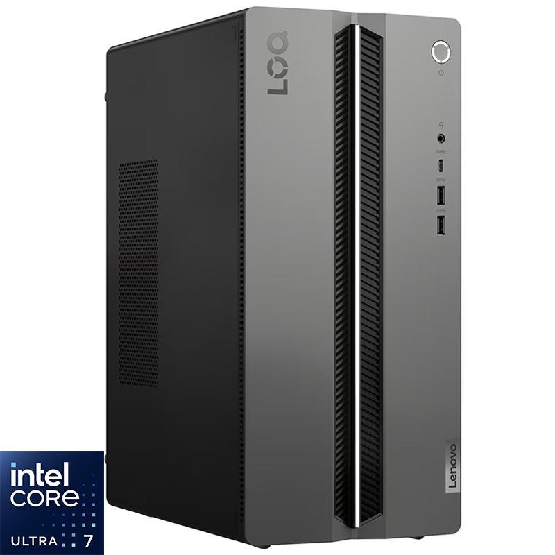 Lenovo LOQ Tower 17IAX10 Gaming CPU, AI, Intel Core Ultra 7 255HX, 32 GB RAM, NVIDIA GeForce RTX 4060 (8 GB), 1 TB SSD