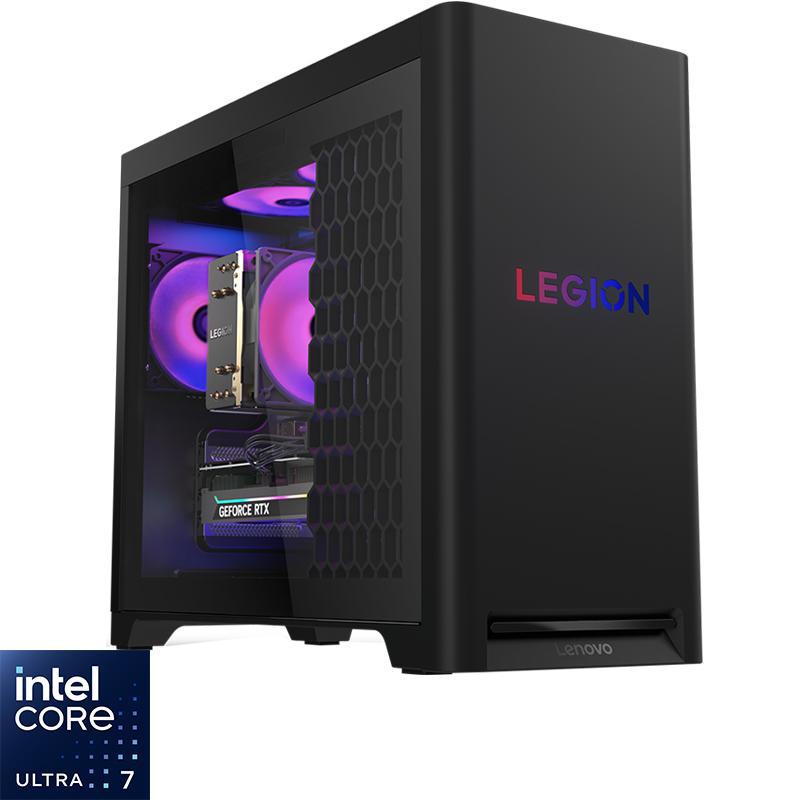 Lenovo Legion T5 30IAX10 Gaming CPU, AI, Intel Core Ultra 7 255HX, 32 GB RAM, NVIDIA GeForce RTX 5070 (12 GB), 1 TB SSD