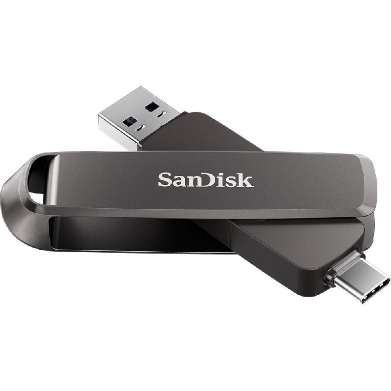 SanDisk Extreme PRO Dual Drive (USB-C/USB), 512 GB, Black