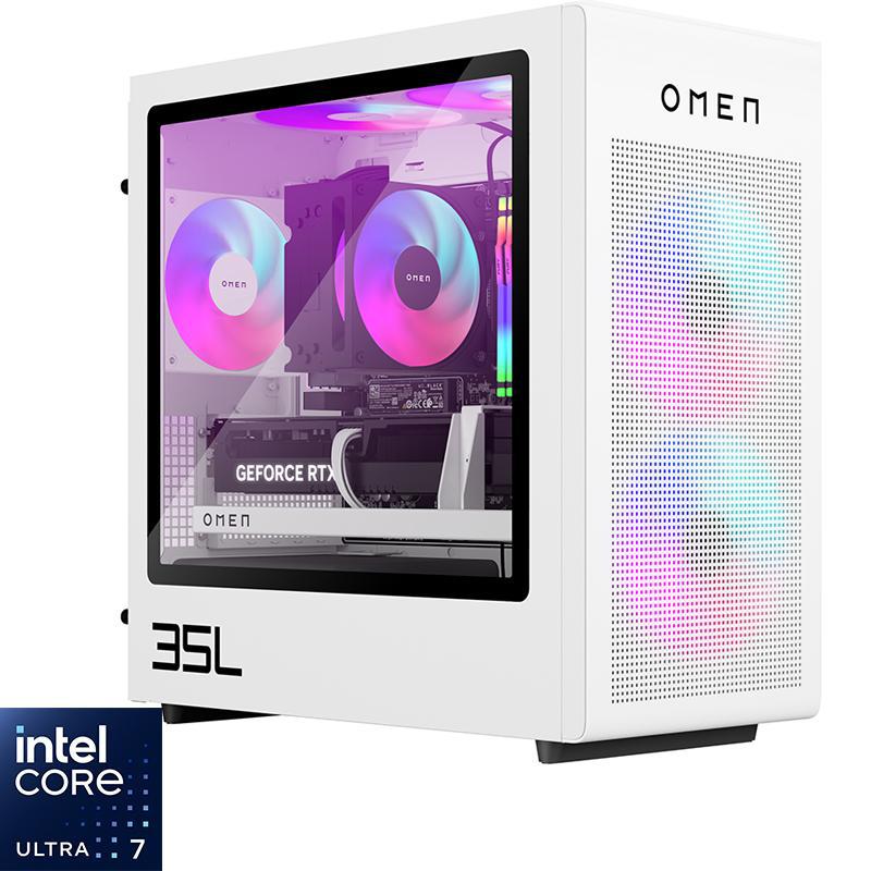 HP OMEN 35L GT16-0002nx Gaming CPU, AI, Intel Core Ultra 7 265K, 64 GB RAM, NVIDIA GeForce RTX 5080 (16 GB), 2 TB SSD
